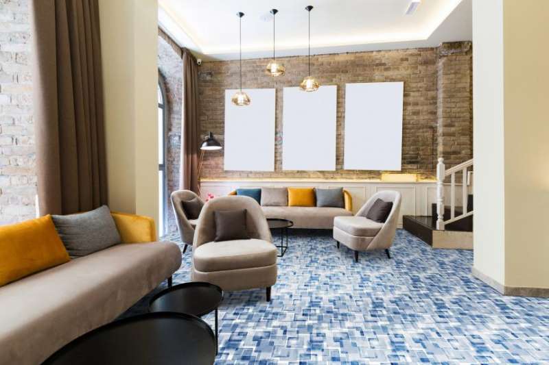 「Textile (テキスタイル)」(オリジナルグラフィック塩ビタイル)/株式会社G-GRAPHY