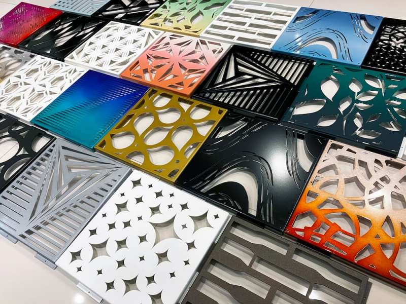 「FREE VEIL」 (建築用内外装用装飾デザインパネル) / 株式会社G-GRAPHY