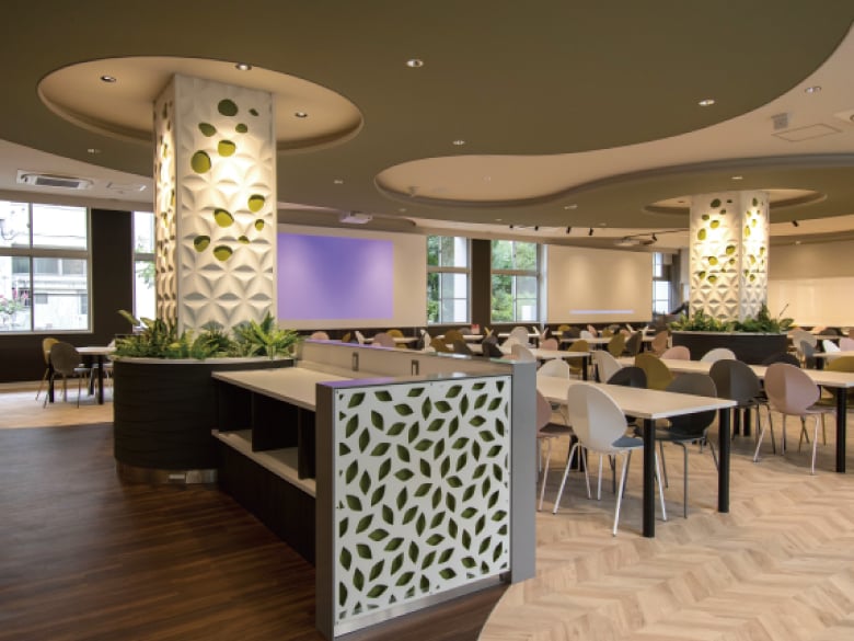 「FREE VEIL」 (建築用内外装用装飾デザインパネル) /株式会社G-GRAPHY