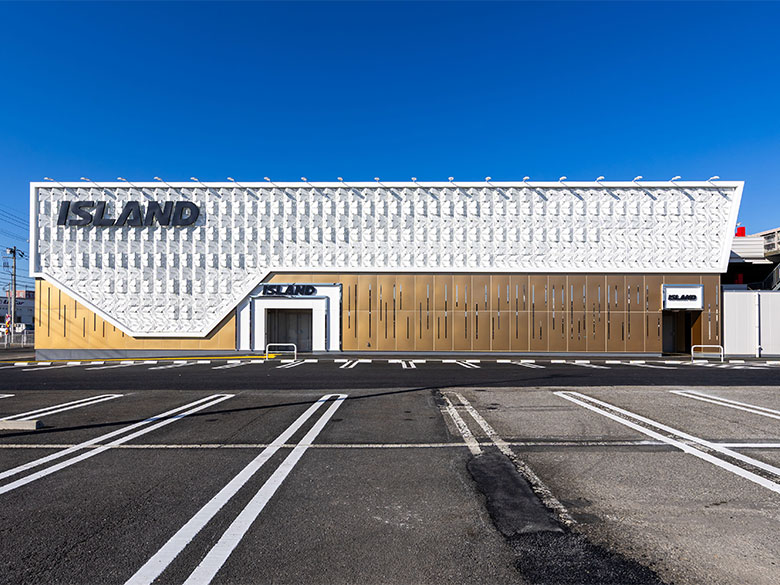 「FREE VEIL」 (建築用内外装用装飾デザインパネル) / 株式会社G-GRAPHY