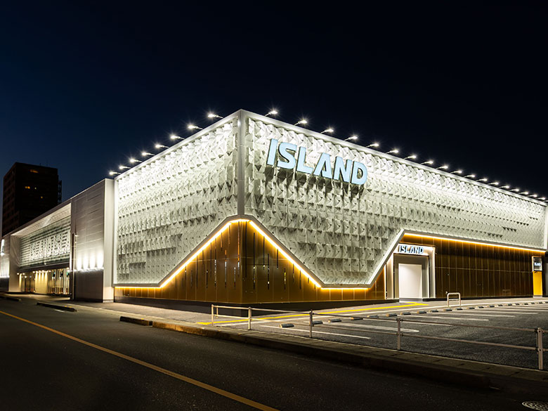 「FREE VEIL」 (建築用内外装用装飾デザインパネル) / 株式会社G-GRAPHY