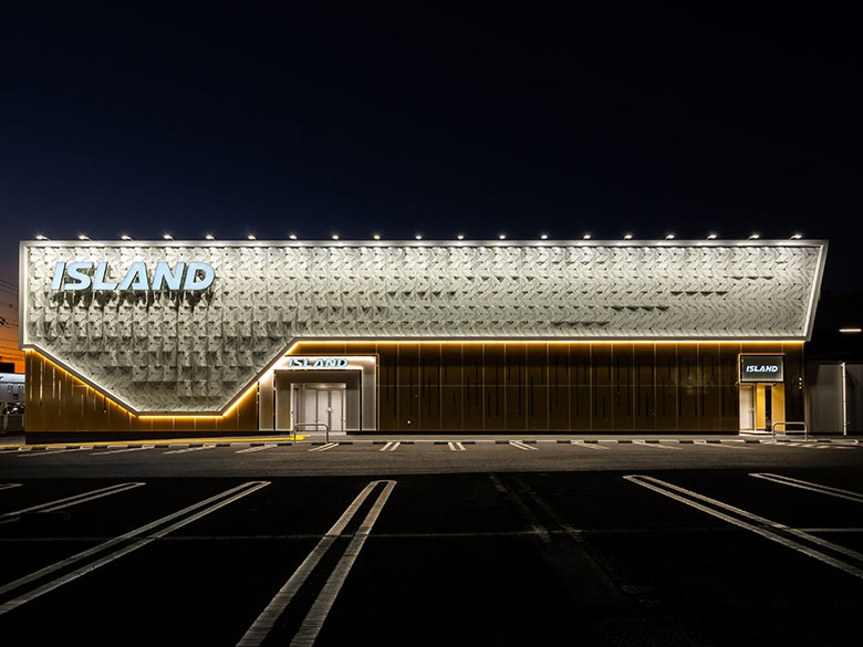 「FREE VEIL」 (建築用内外装用装飾デザインパネル) / 株式会社G-GRAPHY