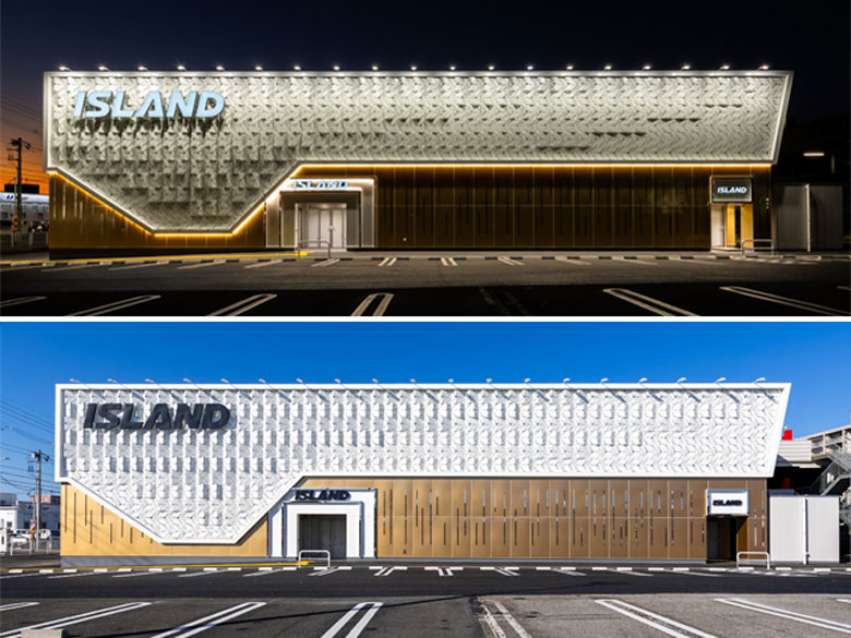 「FREE VEIL」 (建築用内外装用装飾デザインパネル)