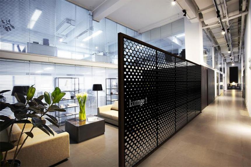 オリジナルデザインのパーティションをご提供!「FREE VEIL(フリーヴェール)」