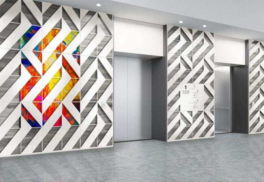 オリジナルデザインのパーティションをご提供!「FREE VEIL(フリーヴェール)」