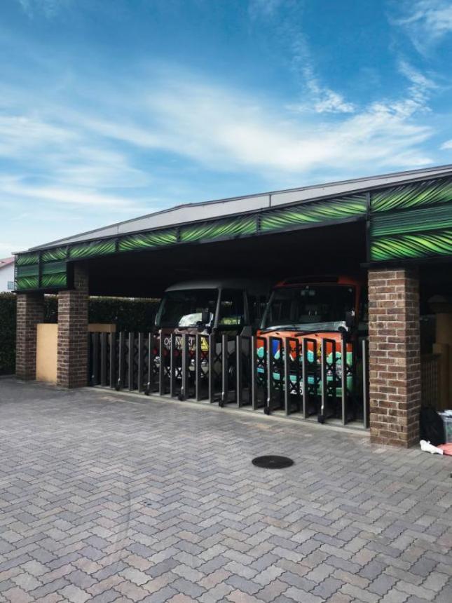 オリジナルデザインのパーティションをご提供!「FREE VEIL(フリーヴェール)」