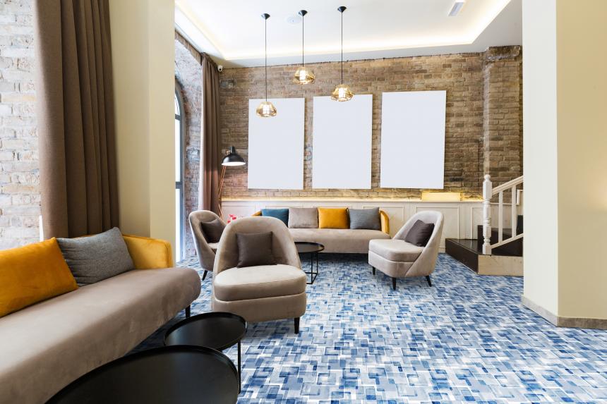 「Textile (テキスタイル)」(オリジナルグラフィック塩ビタイル)