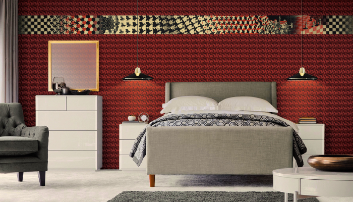 エッシャー壁紙【METAMORPHOSIS-メタモルフォーゼ-】