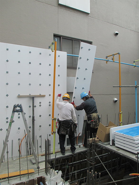 高断熱・高遮音!無足場施工可能!職人不足にピッタリ!「RC乾式外断熱ガンバリ工法」(特許登録多数)