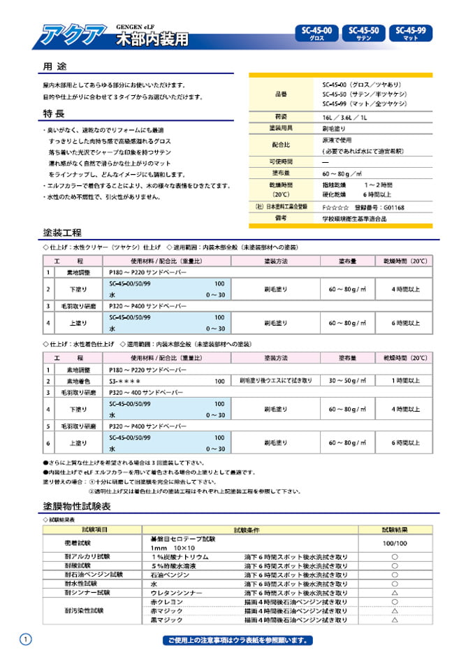GENGEN eLF 木部内装用 (SC-45)