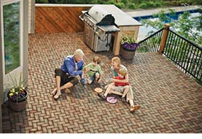 AZEK舗装用コンポジットブロック