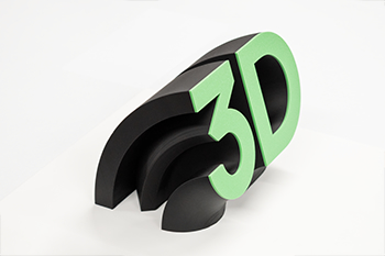 3D ART LETTER / カーブタイプ / 株式会社発研セイコー