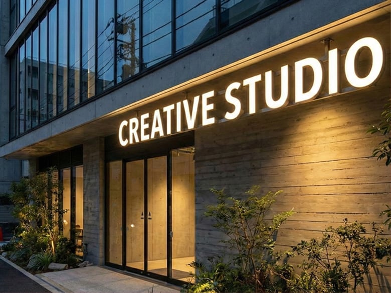 LEDチャンネル文字