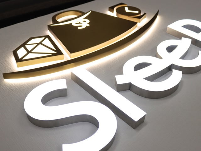 LEDチャンネル文字