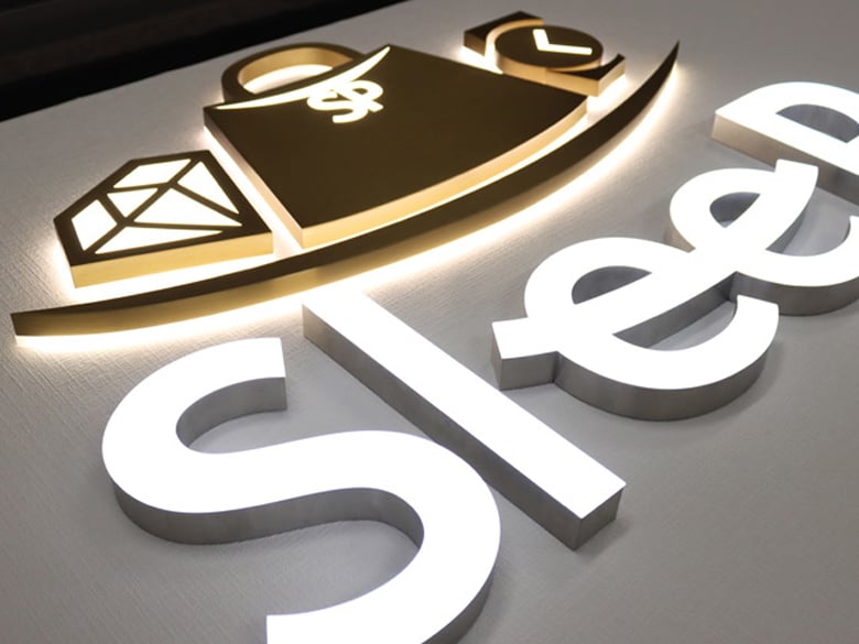 LEDチャンネル文字