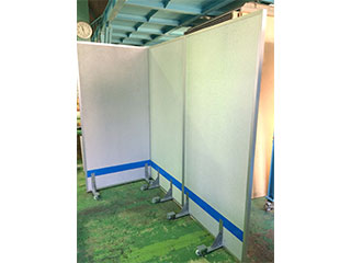 キャスター付き吸音パーテーション