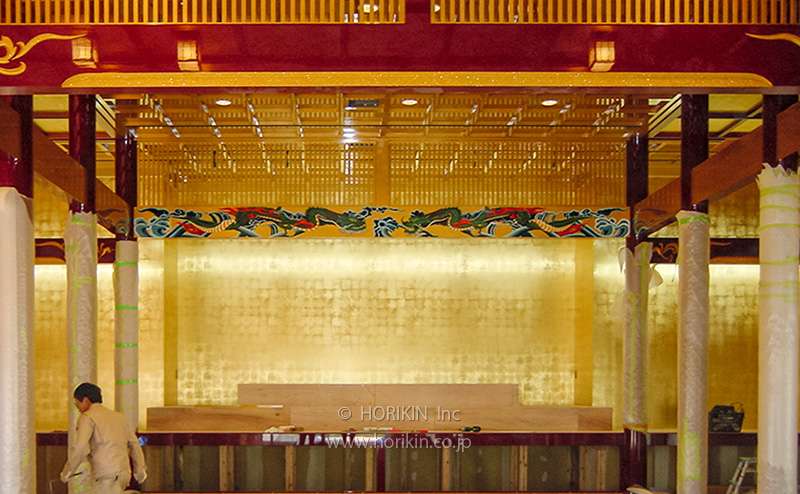 新金・新銀 平押柄ビニールクロス