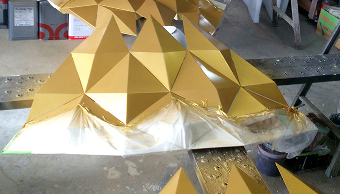 セーリングゴールド金色塗料