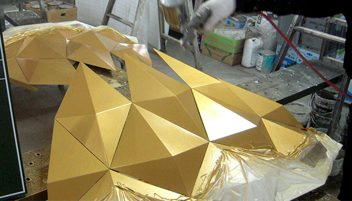 セーリングゴールド金色塗料