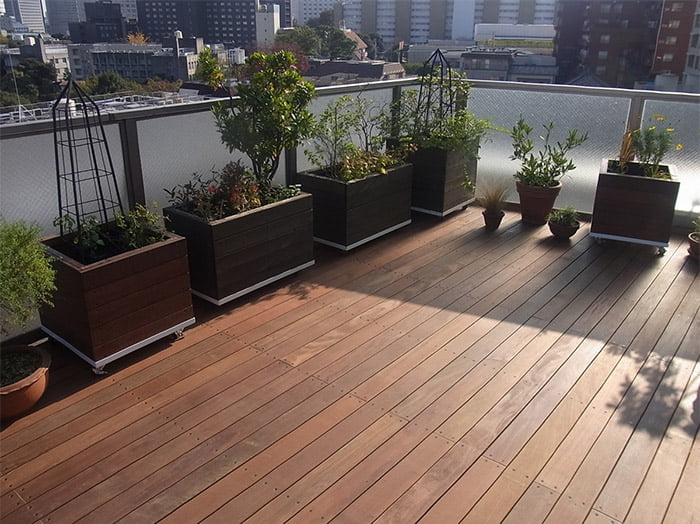 パティオデッキハイブリッドシステム