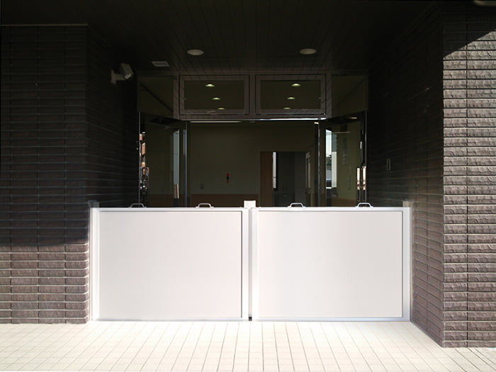 【ミズガード】パネル脱着式防水板