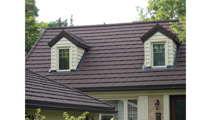 ストーンチップ鋼板屋根材 スカイメタルルーフ