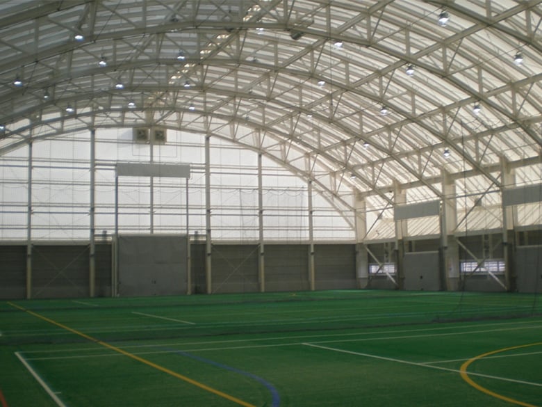 スポーツ施設用テント 施工実績/今泉テント株式会社