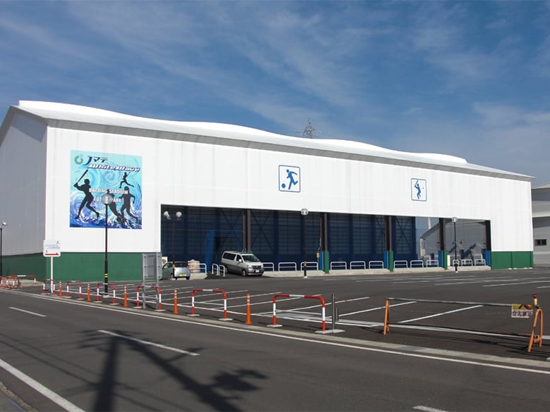 スポーツ施設用テント 施工実績/今泉テント株式会社