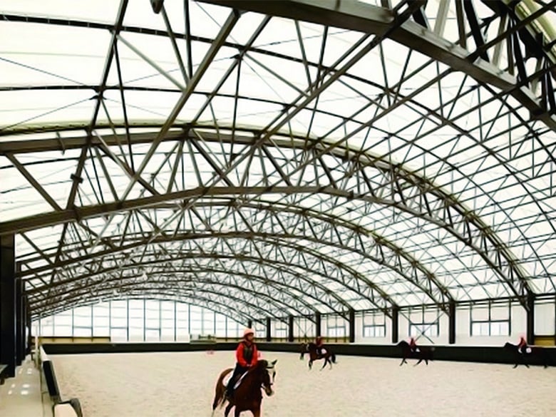 スポーツ施設用テント 施工実績/今泉テント株式会社