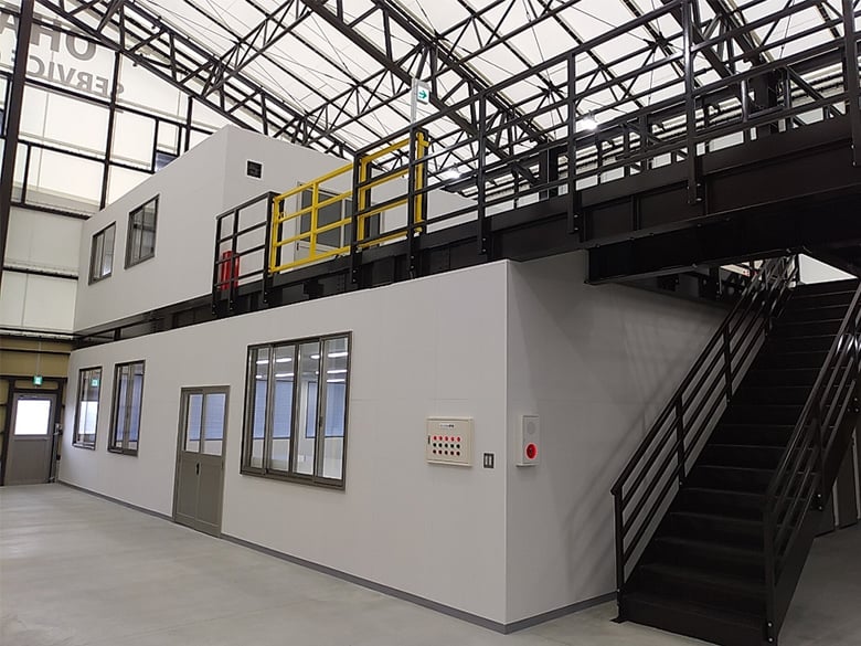 テント倉庫 施工実績