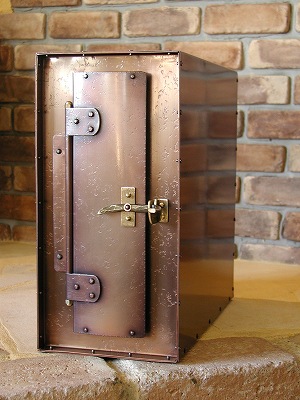 オリジナル銅製ポスト