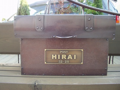 オリジナル銅製ポスト