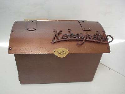 オリジナル銅製ポスト