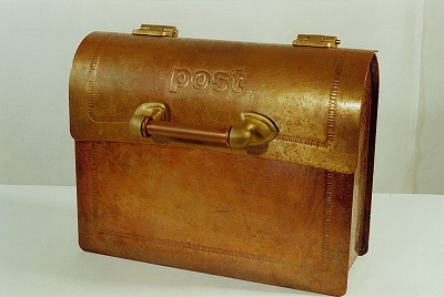 オリジナル銅製ポスト