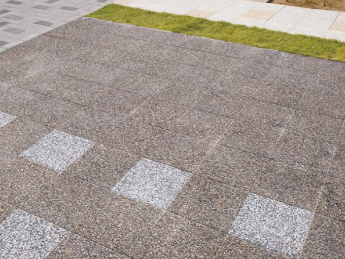 舗装ブロック【洗い出し】