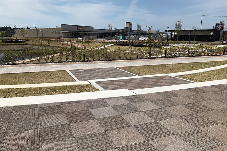 舗装ブロック【くしびき】