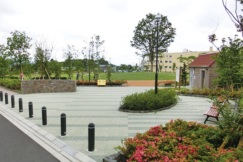 舗装ブロック【洗い出し】