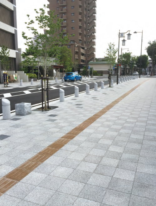 舗装ブロック【ペールスリットS】