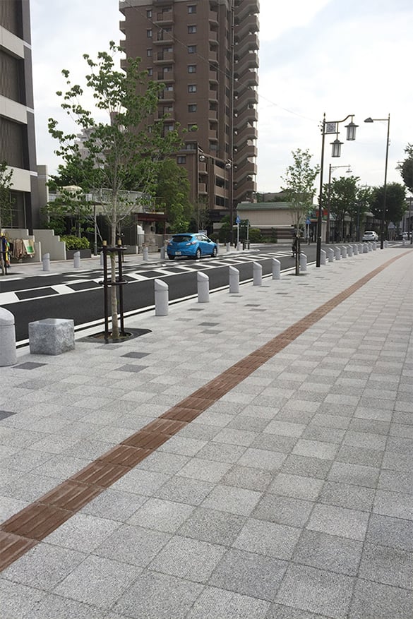 舗装ブロック【ペールスリットS】