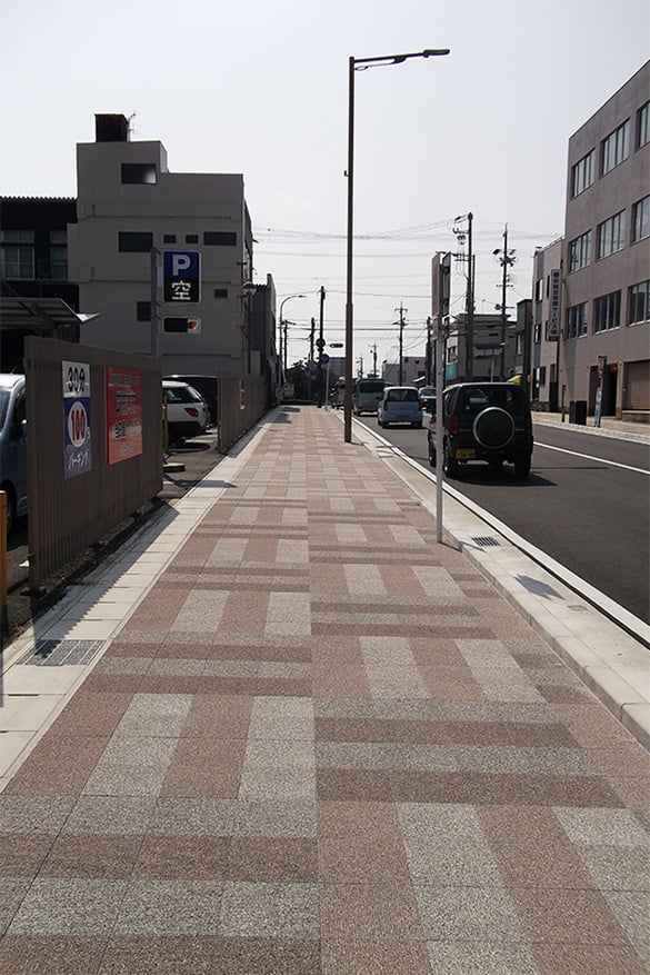 舗装ブロック【ペールスリットS】