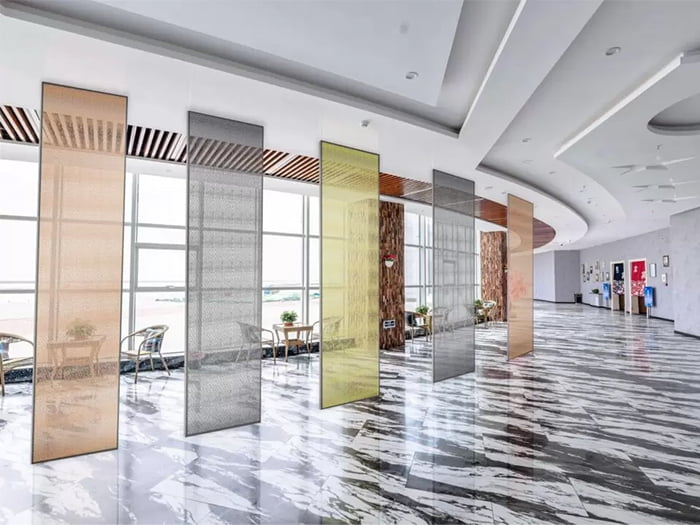 DDG JAPAN/メタルメッシュガラス/Syntarqui Mesh(パーテーション)