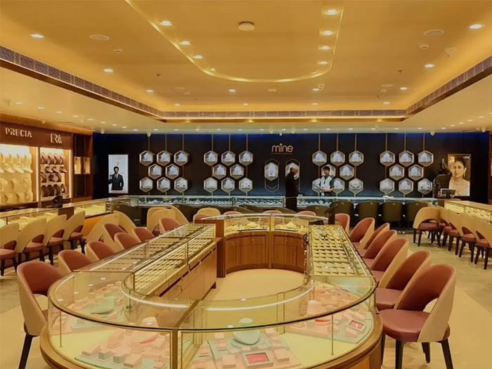 DDG JAPAN/曲げガラス(ジュエリー店/ショーケース)