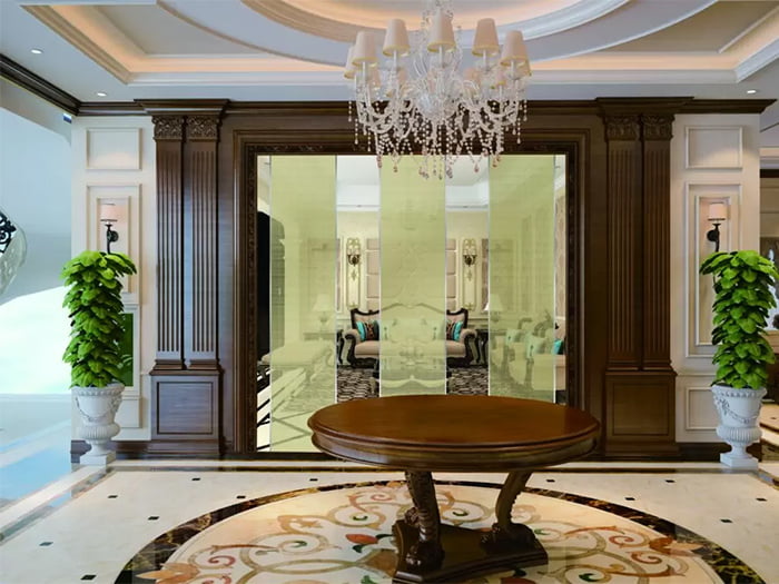 DDG JAPAN/メタルメッシュガラス/Alumesh(会議室)