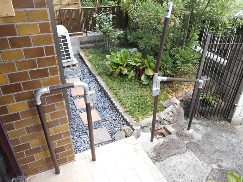 屋外手すりコートシリーズ (はね上げ手すり)