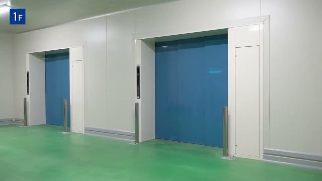 クマリフト 荷物用エレベーター設置事例 ヘルスケアフードファクトリー関東様