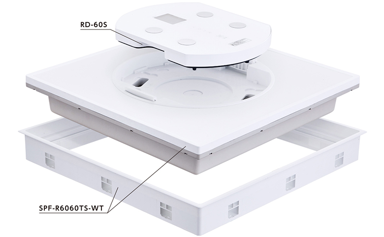 体組成計付き 高気密型床下点検口 NORNE(標準型・置換えタイプ)