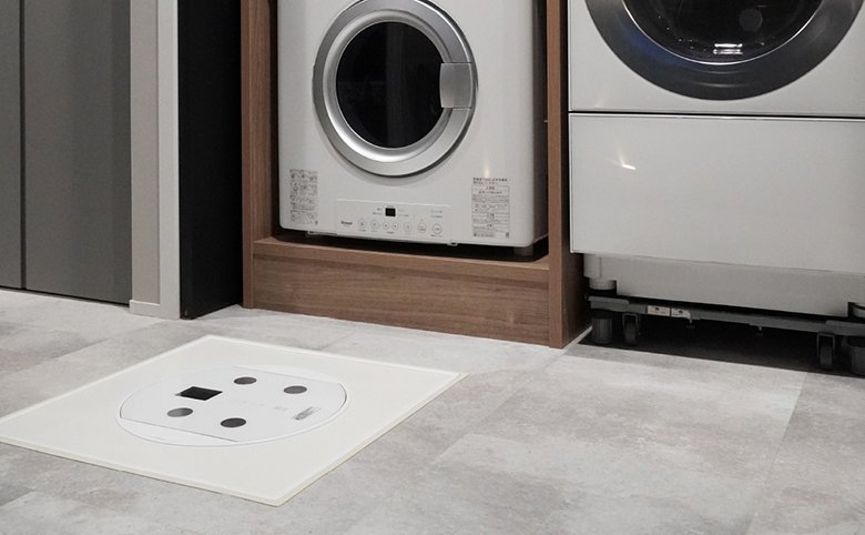 体組成計付き 高気密型床下点検口 NORNE(標準型・置換えタイプ)