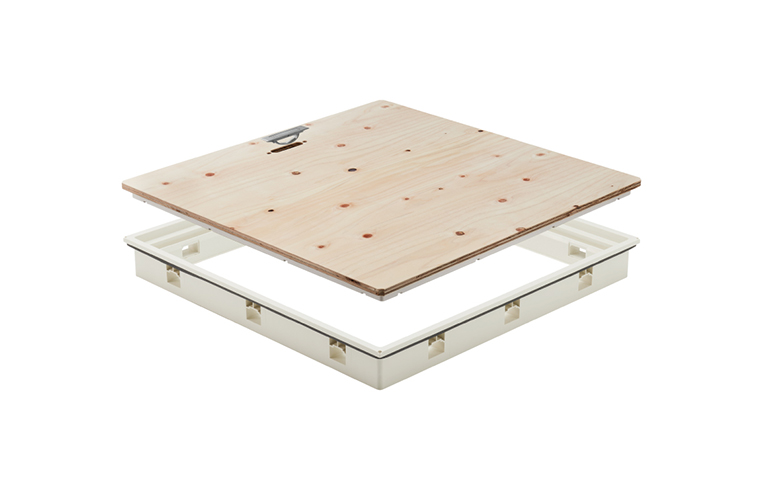 フチなし高気密型床下点検口 FUCHINE フチネ(標準型・高断熱型)