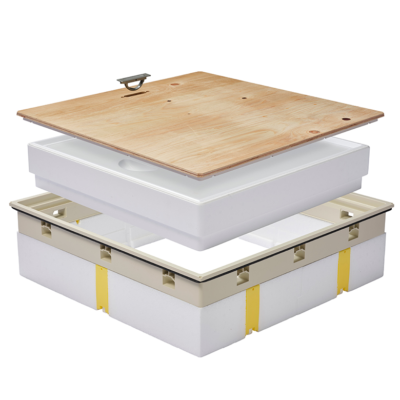 フチなし高気密型床下点検口 FUCHINE フチネ(標準型・高断熱型)