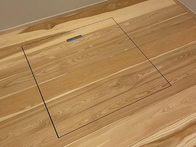 ここね フチなし高気密型床下点検口 FUCHINE フチネ(標準型・高断熱型